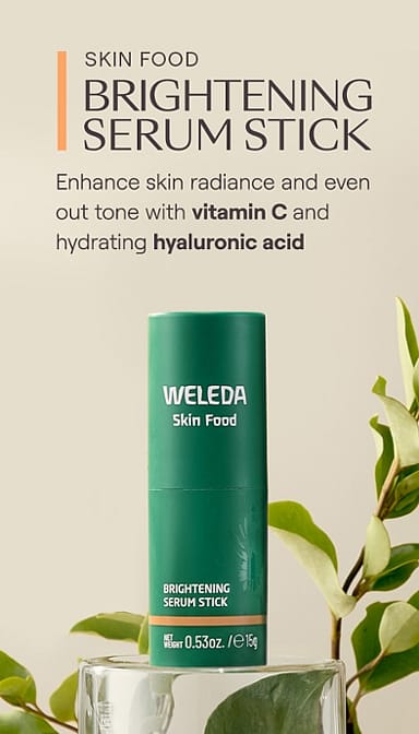 de nourriture pour la peau sérum Éclaircissant stick - weleda